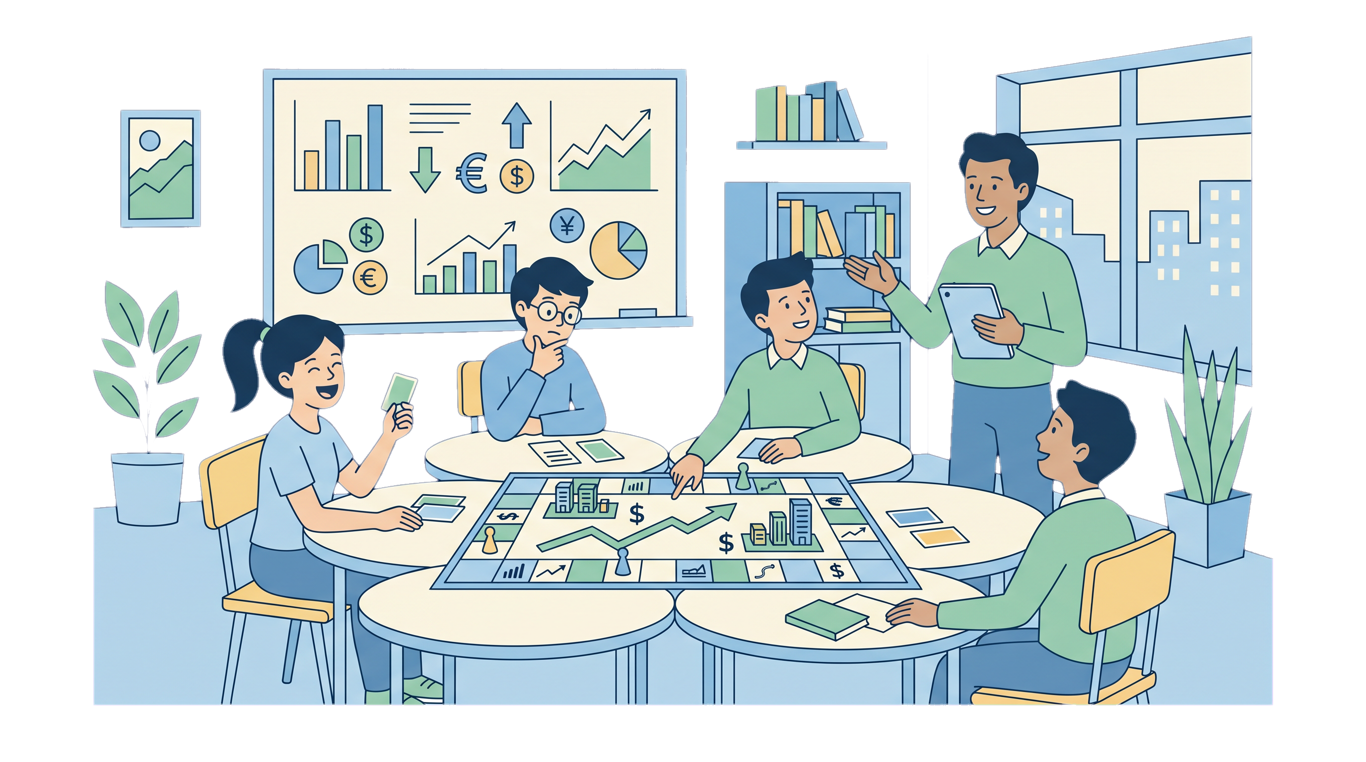 교육 현장 일러스트